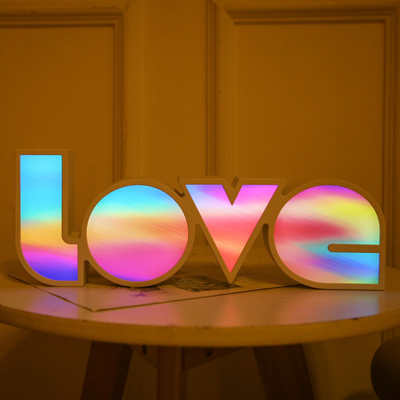 LED LOVE Light: Romantic Valentine's Day Gift and Decor