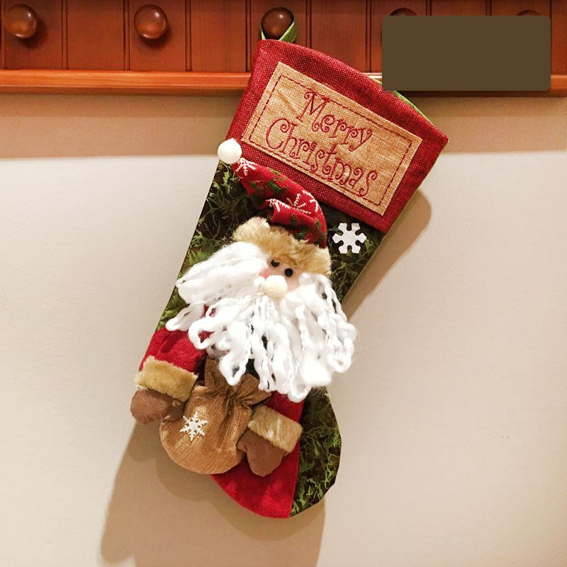 Christmas Elegance Embellishment: Premium Stocking Decor and Gift Collection