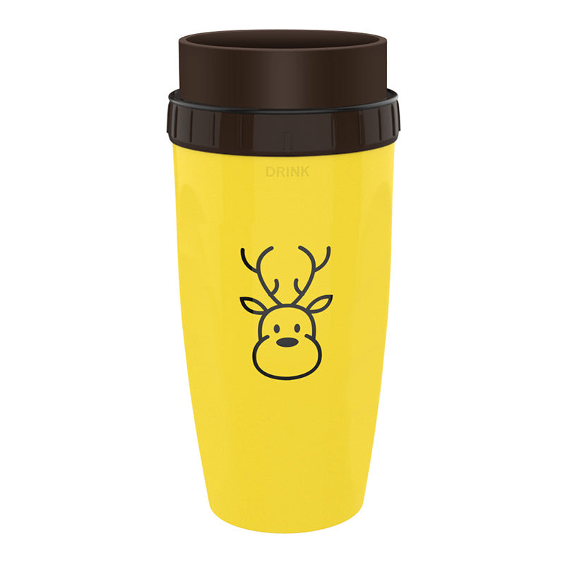 Insulated Travel Tumbler with Straw - Portable Sippy Water Bottle for Children and Adults