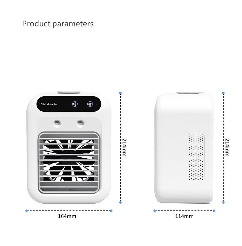 EcoChill Hub: Portable Air Conditioning for Room, Office, and Cars