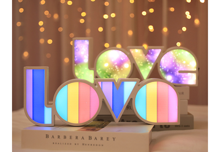LED LOVE Light: Romantic Valentine's Day Gift and Decor