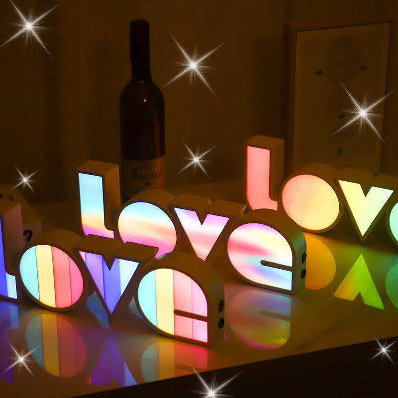 LED LOVE Light: Romantic Valentine's Day Gift and Decor