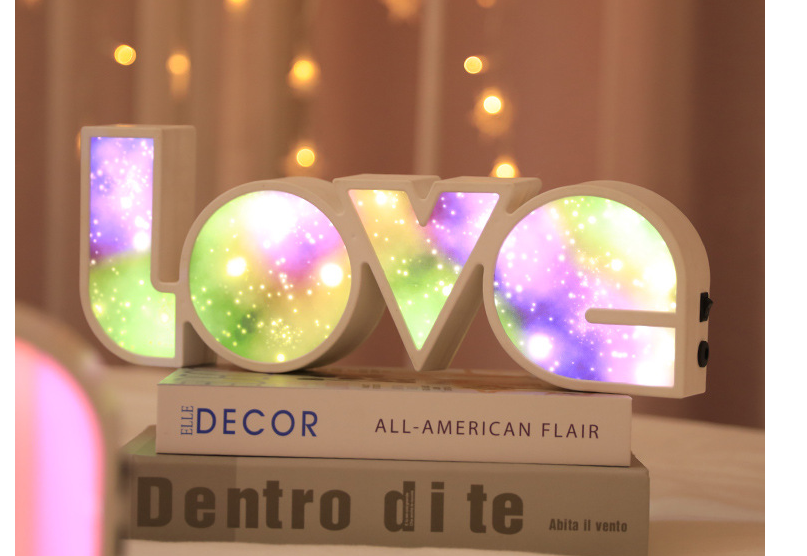 LED LOVE Light: Romantic Valentine's Day Gift and Decor