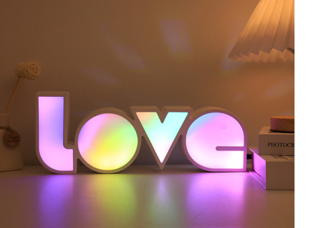 LED LOVE Light: Romantic Valentine's Day Gift and Decor