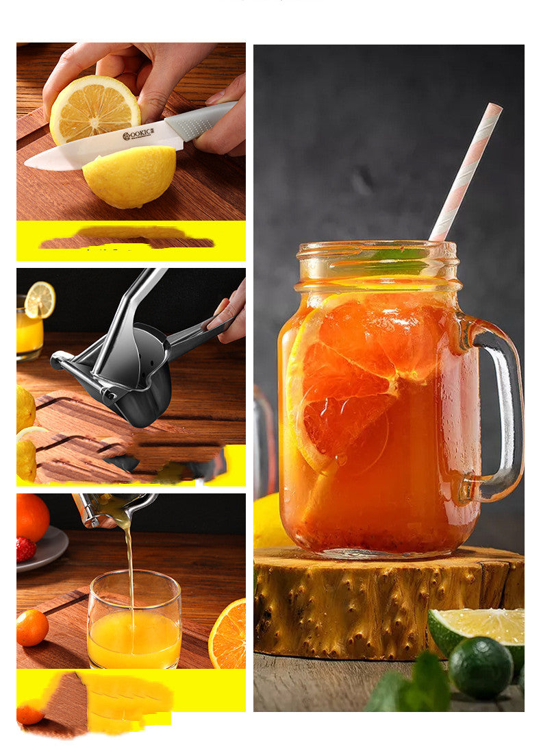 304 Stainless Steel Manual Juicer Orange Juice Squeezer