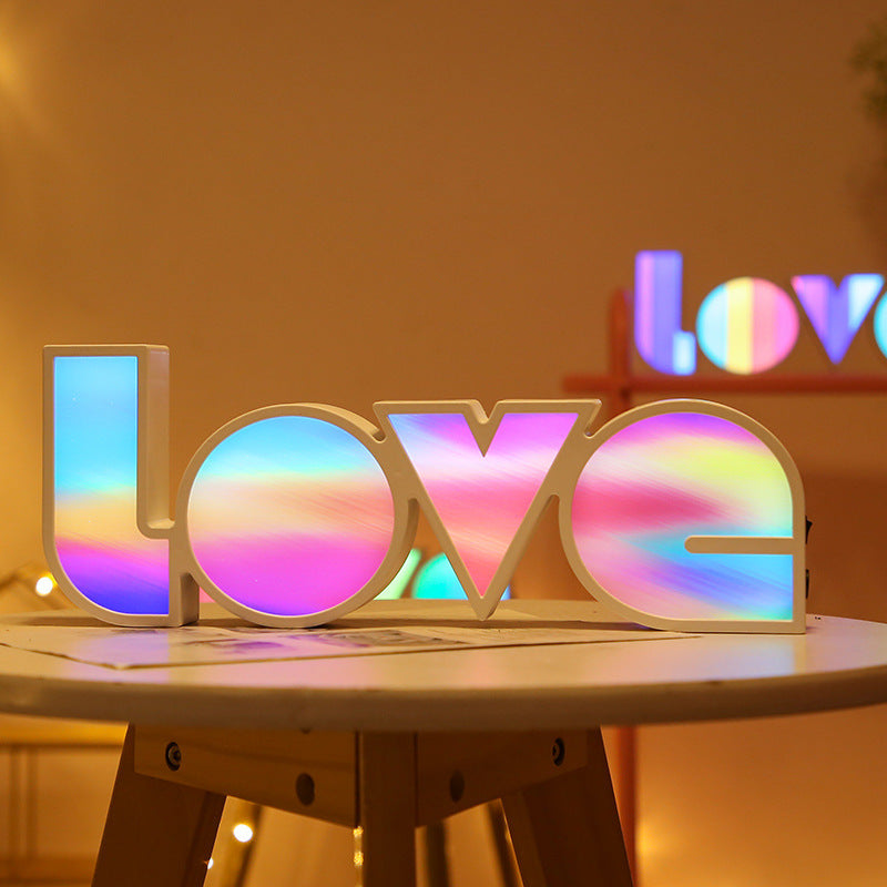 LED LOVE Light: Romantic Valentine's Day Gift and Decor