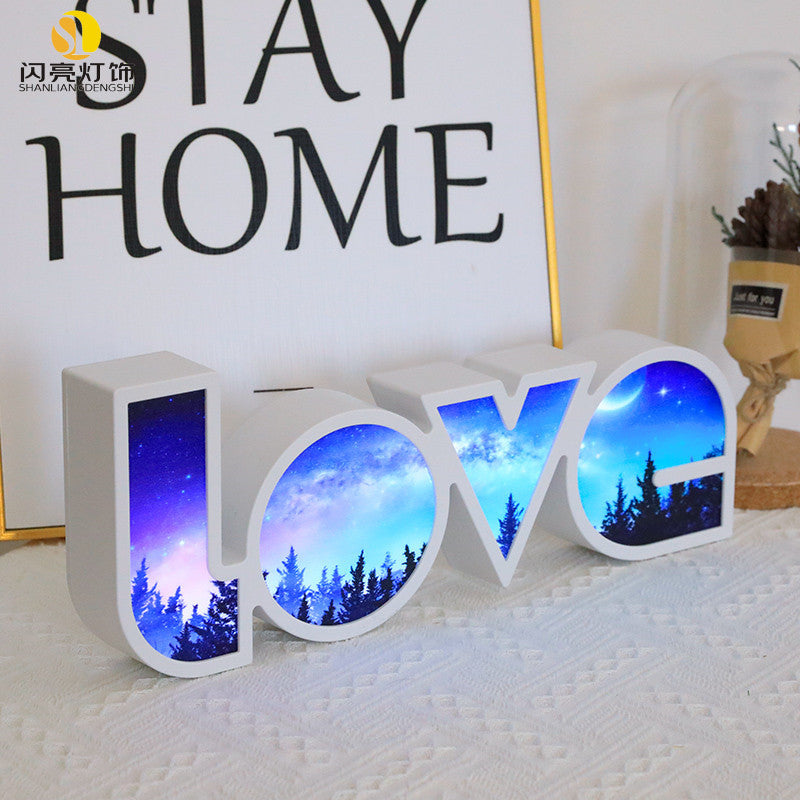 LED LOVE Light: Romantic Valentine's Day Gift and Decor