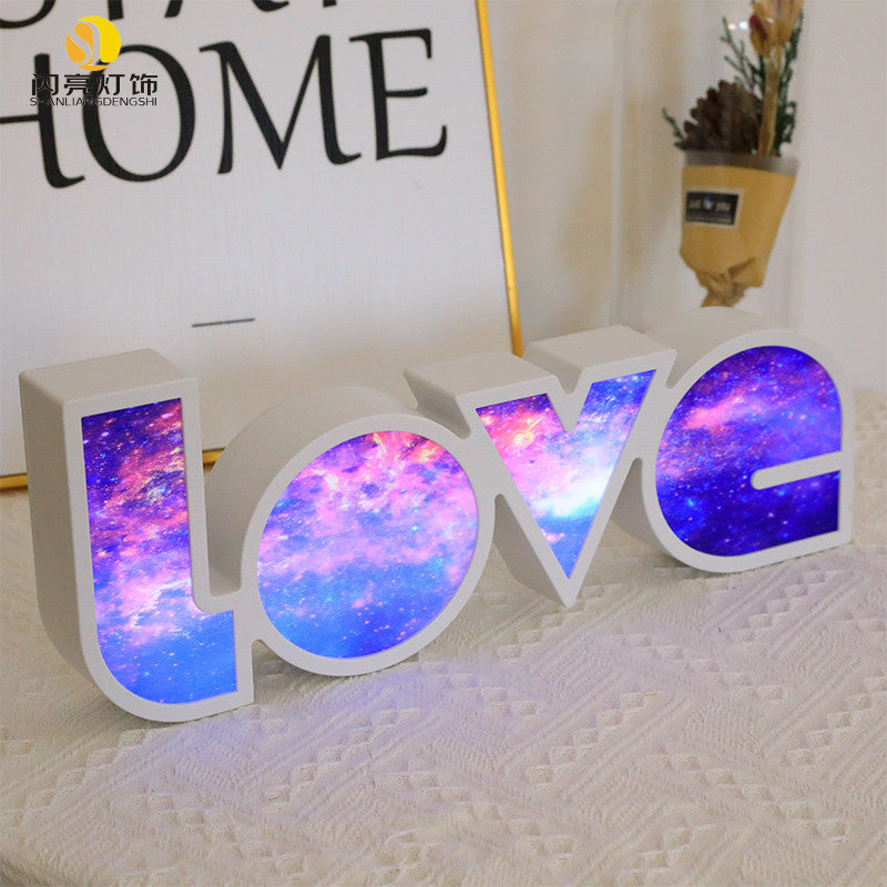 LED LOVE Light: Romantic Valentine's Day Gift and Decor