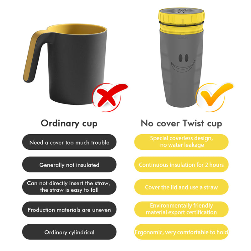 Insulated Travel Tumbler with Straw - Portable Sippy Water Bottle for Children and Adults