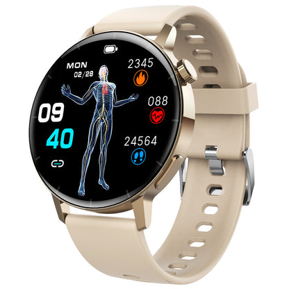 F67S Third Generation Smart Watch with Bluetooth Call - Blood Glucose,Blood Oxygen,Heart Rate Tracking