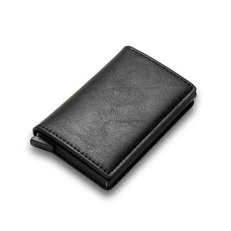 RFID Carbon Fiber Men Women Wallet Aluminum Alloy