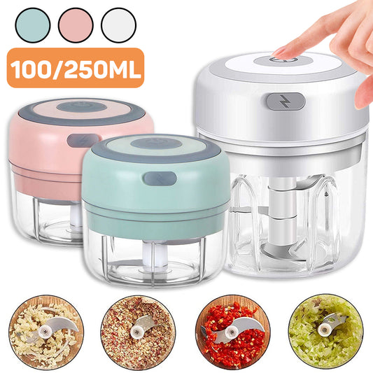 Mini Electric Kitchen Gadget: USB Garlic Chopper & Vegetable Crusher FINDOPIA