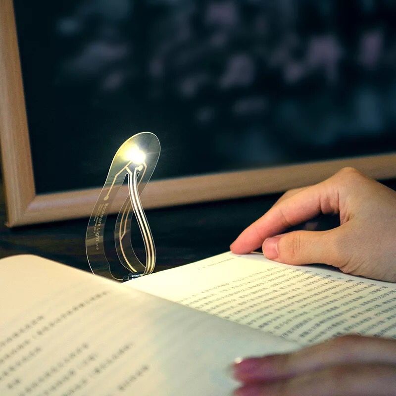 Mini Portable Bookmark Book Light: Your Night Time Reading Companion
