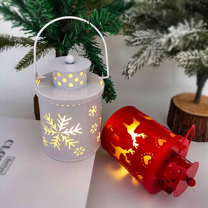 Christmas Candle Lights, Nordic Holiday LED Lanterns: Creative Christmas Decoration