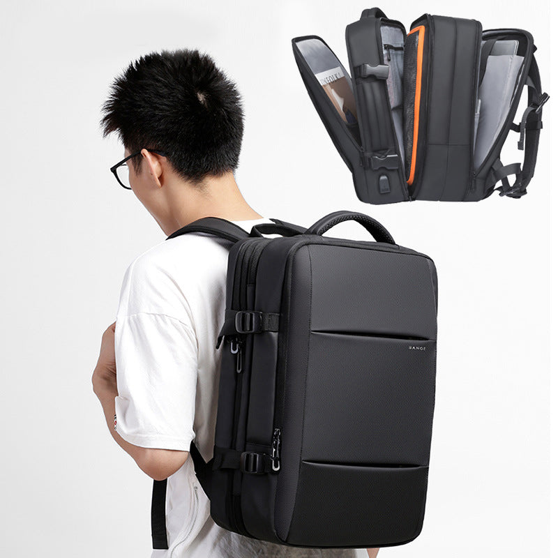 Foldable Business Backpack - Stylish Waterproof Travel Bag