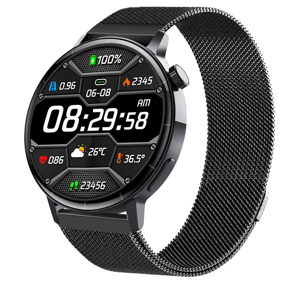 F67S Third Generation Smart Watch with Bluetooth Call - Blood Glucose,Blood Oxygen,Heart Rate Tracking