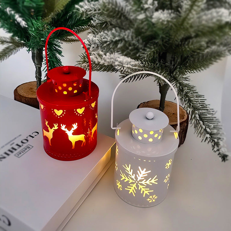 Christmas Candle Lights, Nordic Holiday LED Lanterns: Creative Christmas Decoration