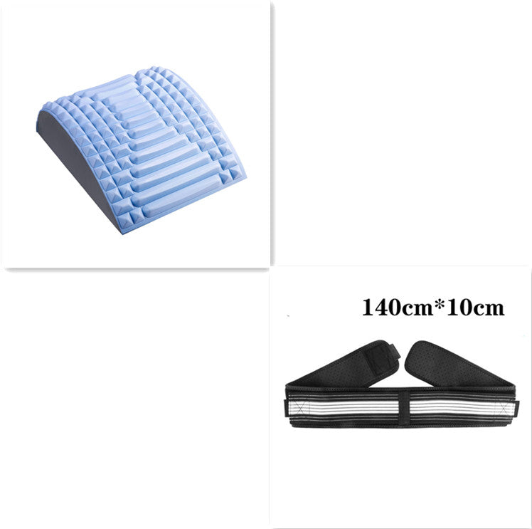 Ultimate Comfort Back Support System: Neck, Lumbar, and Sciatica Pain Relief Massager with Relaxing Pillow